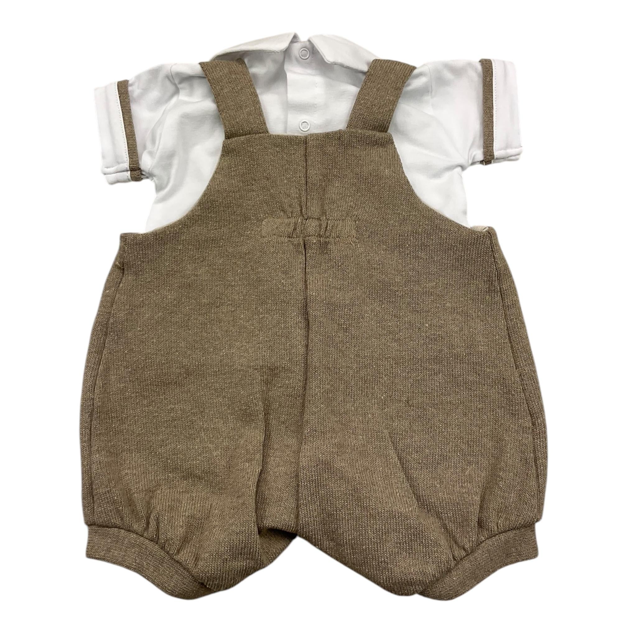 LA SARTORIA DEI PICCOLI LP111BIANCO/BEIGE