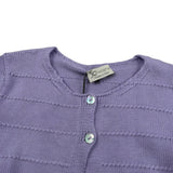 J.O. Milano Coprispalle Tinta Unita con Ricami per Bambina 573X1JXX LILLA J.O. MILANO 