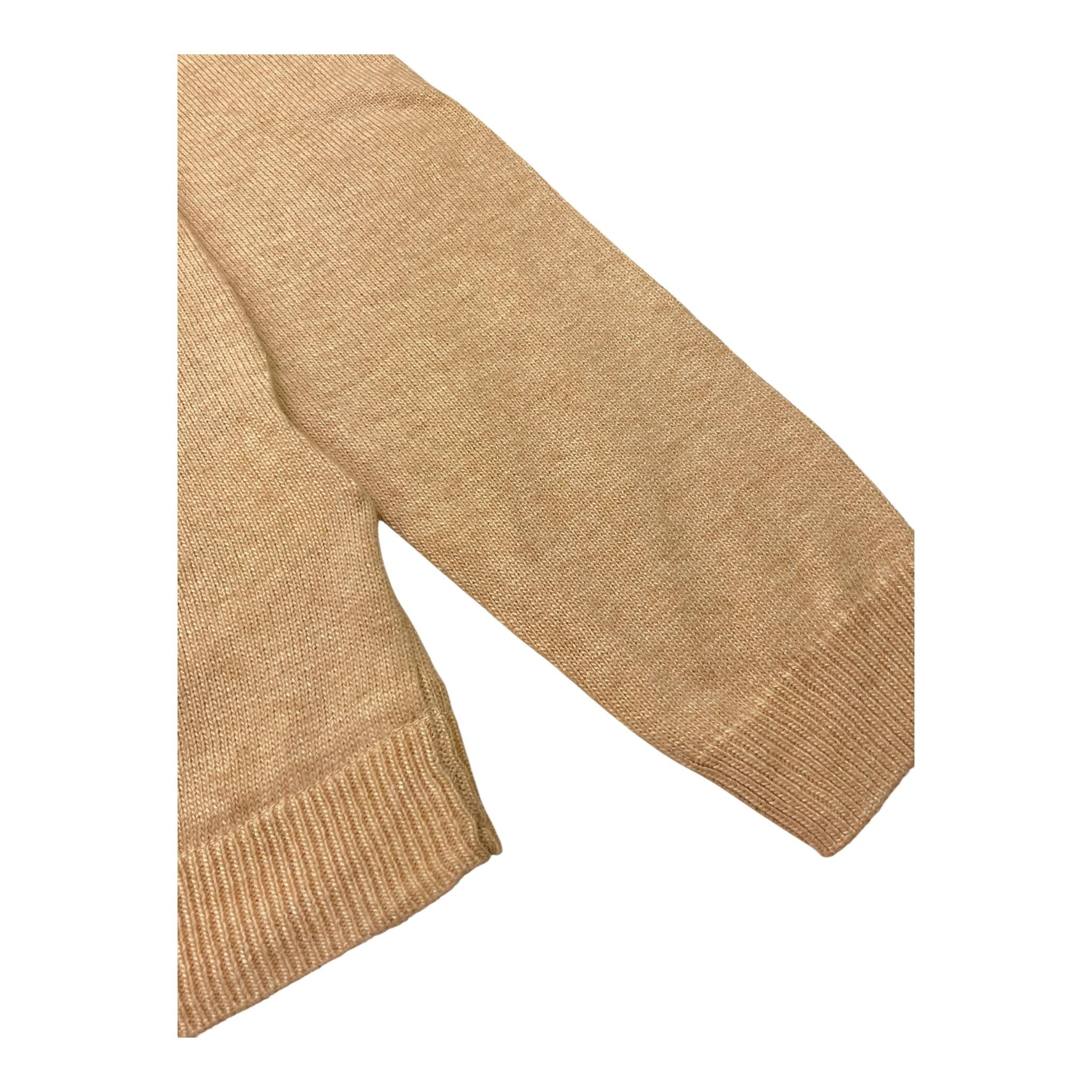 PAOLO PECORA maglia tinta unita girocollo Beige per Bambino PP3739X BEIGE PAOLO PECORA 