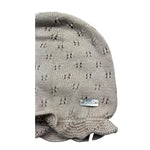 Le Bebe Cappello Tinta Unita con Trafori per Neonata LBG6272 BEIGE LE BEBE 