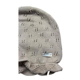 Le Bebe Cappello Tinta Unita con Trafori per Neonata LBG6272 BEIGE LE BEBE 