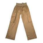 Manila Grace Pantalone Tinta Unita Modello Palazzo per Bambina MG2868 BEIGE MANILA GRACE 