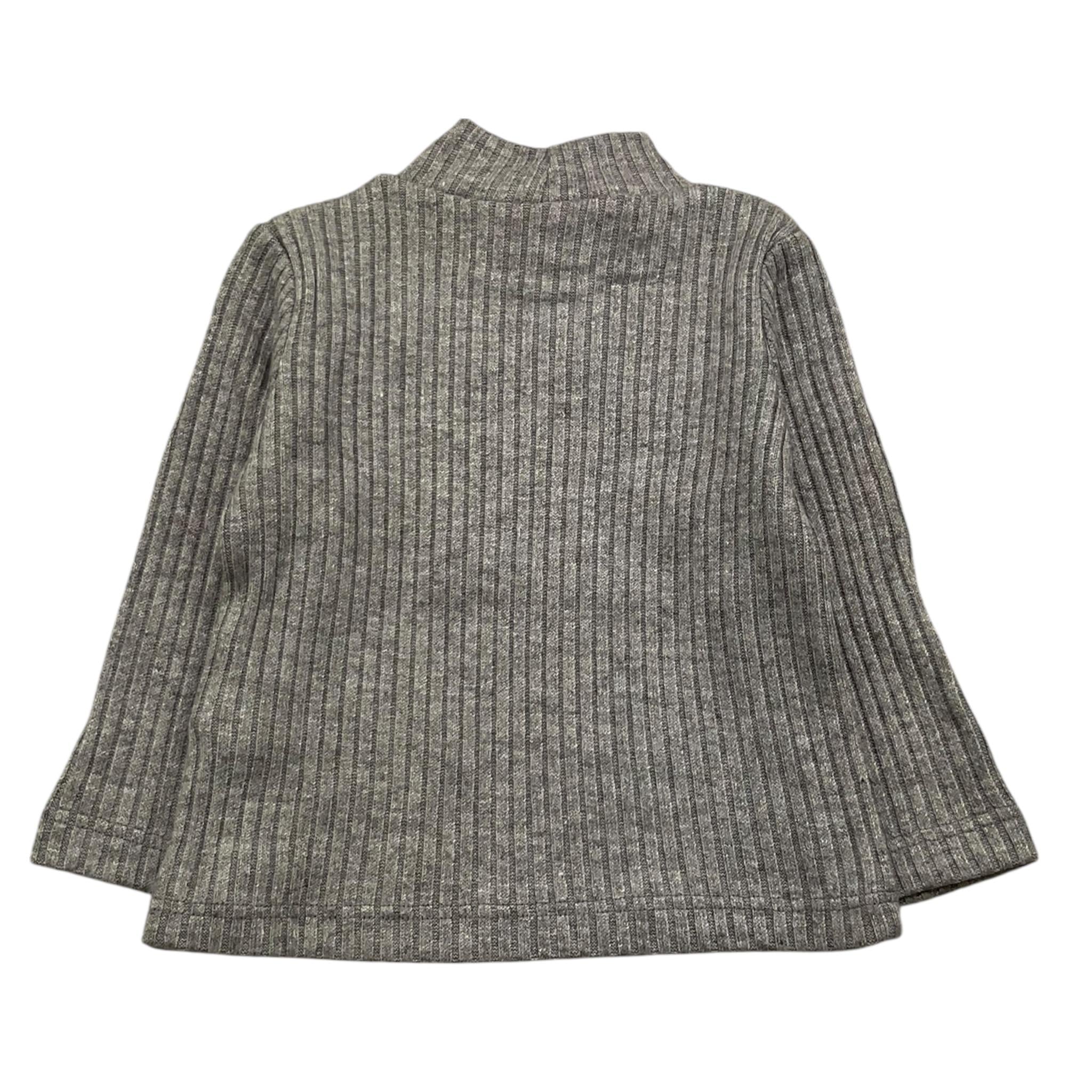 M+E' maglia tinta unita mezzo collo  Grigio per Neonata UEM0165 GRIGIO M+E' 