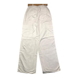 Janice Pantalone Palazzo Tinta Unita Con Cintura Bianco Per Bambina