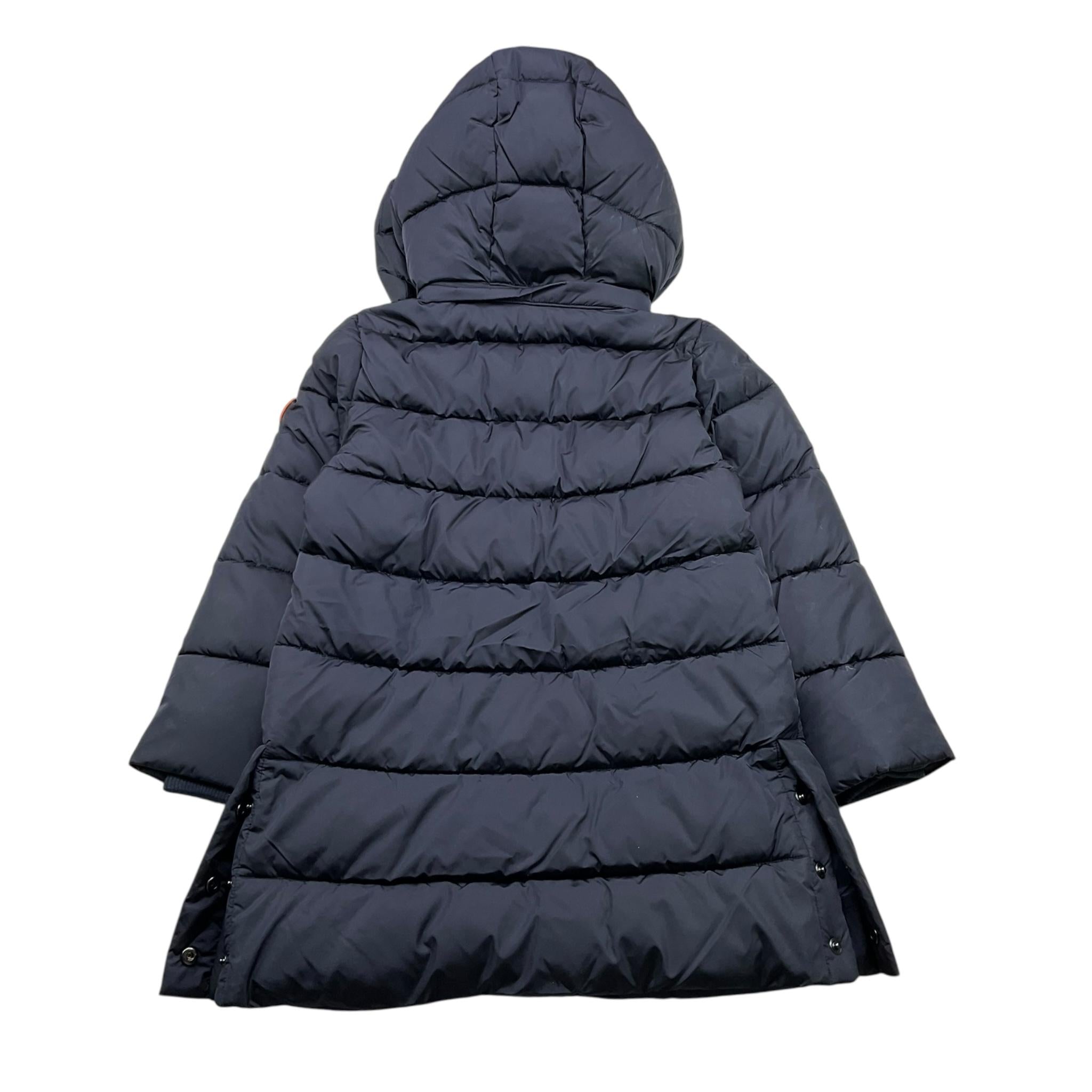 SAVE THE DUCK giubbino tinta unita con cappuccio Blu per Bambina J40270GX BLU SAVE THE DUCK 