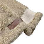 MANILA GRACE giubbino modello teddy tinta unita con zip Beige per Bambina MFJF24C102 BEIGE MANILA GRACE 