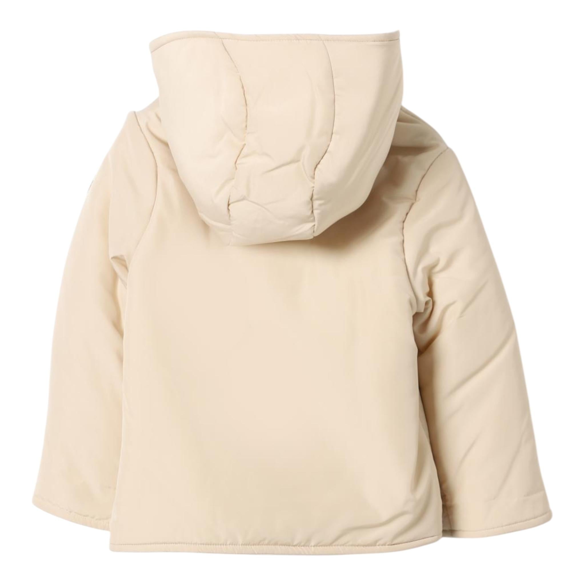 IL GUFO giubbino tinta unita con bottoni e cappuccio Beige per Neonato A24GM023N0001 BEIGE IL GUFO 