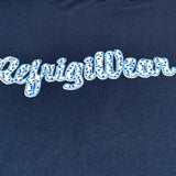 Refrigiwear T-Shirt Girocollo Tinta Unita con Stampa per Bambino 156TRMJS25 BLU REFRIGIWEAR 