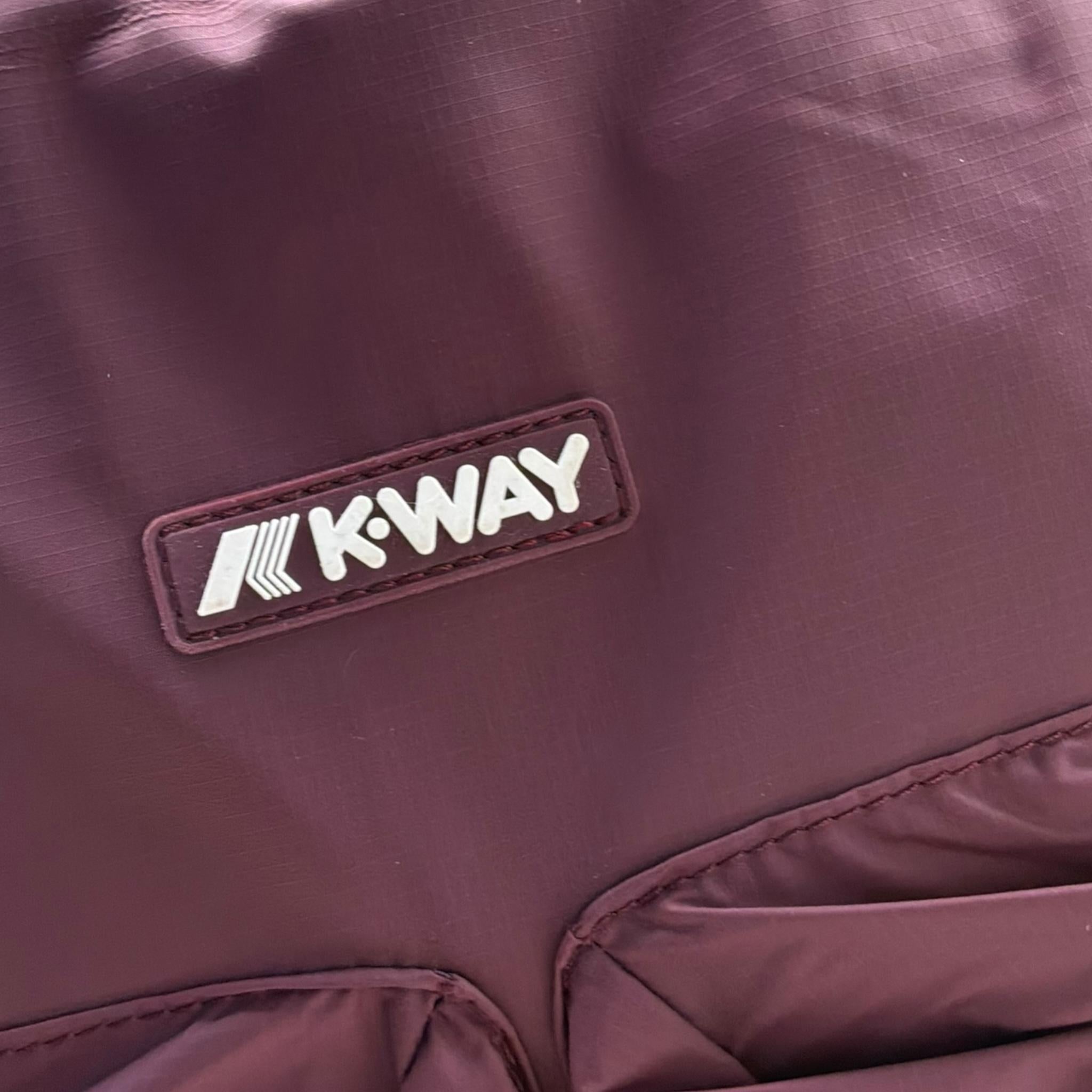 K-Way Borsa Tinta Unita con Bretelle per Bambina K71377W VINACCIA K-WAY 