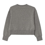 PINKO felpa girocollo tinta unita con stampa Grigio per Bambina F4PIJGSW090 GRIGIO PINKO 