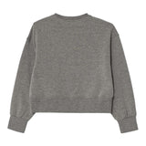 PINKO felpa girocollo tinta unita con stampa Grigio per Bambina F4PIJGSW090 GRIGIO PINKO 