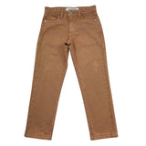 Trussardi Jeans Tinta Unita con Girovita Regolabile per Bambino TBP26017PA MARRONE TRUSSARDI 