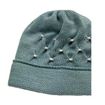 BABY LORD cappello tinta unita con ricami Verde per Neonato 600X VERDE BABY LORD 