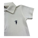 Trussardi Polo Mezza Manica Tinta Unita per Neonato TIP26096PO BIANCO TRUSSARDI 