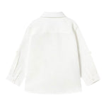 Mayoral Camicia Manica Lunga Tinta Unita per Neonato 1116X BIANCO MAYORAL 