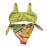 F**K Costume 2 Pezzi Top-Mutandina per Bambina FJ25G1D02UAX VERDE F**K 