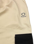 Suns  Pantalone Tuta Tinta Unita con Tasca In Contrasto per Bambino PFS51021U PANNA SUNS 