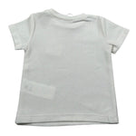 M+E' T-Shirt Girocollo Tinta Unita per Neonato UEM0575 PANNA M+E' 