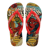 Havaianas Infradito Tinta Unita Con Fantasia Spiderman Rosso Per Bambino