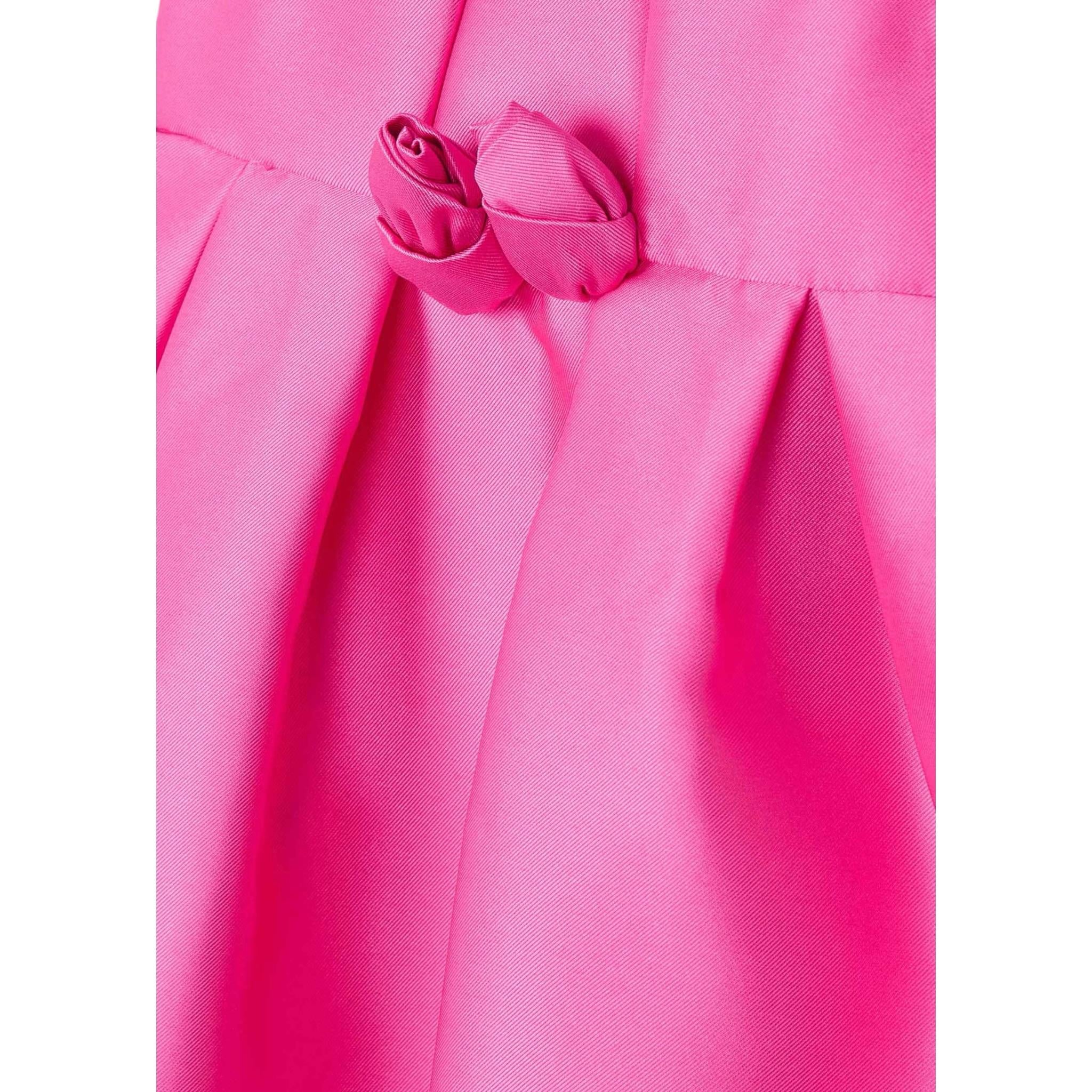 Abel & Lula Abito Giromanica tinta unita con Applicazioni Rosa per Neonata 5019XX ROSA ABEL & LULA 