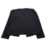 Mariuccia Cardigan tinta unita con Applicazione Nero per Bambina MBFW23G248 NERO MARIUCCIA 