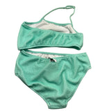 F**K Costume Intero Tinta Unita per Bambina FJ25G3L07 VERDE ACQUA F**K 