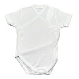 Calamaro Body Tinta Unita Mezza Manica per Neonata KWEE BIANCO CALAMARO 