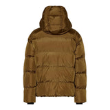 DSQUARED2 giubbino tinta unita con zip e cappuccio Marrone per Bambino DQ1732 MARRONE DSQUARED2 