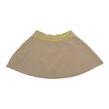 Elisabetta Franchi Gonna Tinta Unita con Stampa Logo per Bambina EFGO153 BEIGE ELISABETTA FRANCHI 