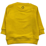 TRUSSARDI felpa chiusa girocollo tinta unita con stampa Giallo per Neonato TIA24086FEN GIALLO TRUSSARDI 