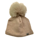 NINNAOH cappello tinta unita con pon pon Beige per Neonata I23225PEL BEIGE NINNAOH 