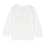 MOSCHINO shirt girocollo tinta unita con logo Bianco per Neonato MUO00V BIANCO MOSCHINO 