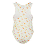 Mefui Costume Intero Tinta Unita con Fantasia per Bambina MJ250204X08 PANNA MEFUI 