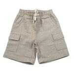 M+E' Bermuda Tinta Unita con Elastico In Vita per Neonato UEM0505NX SABBIA M+E' 