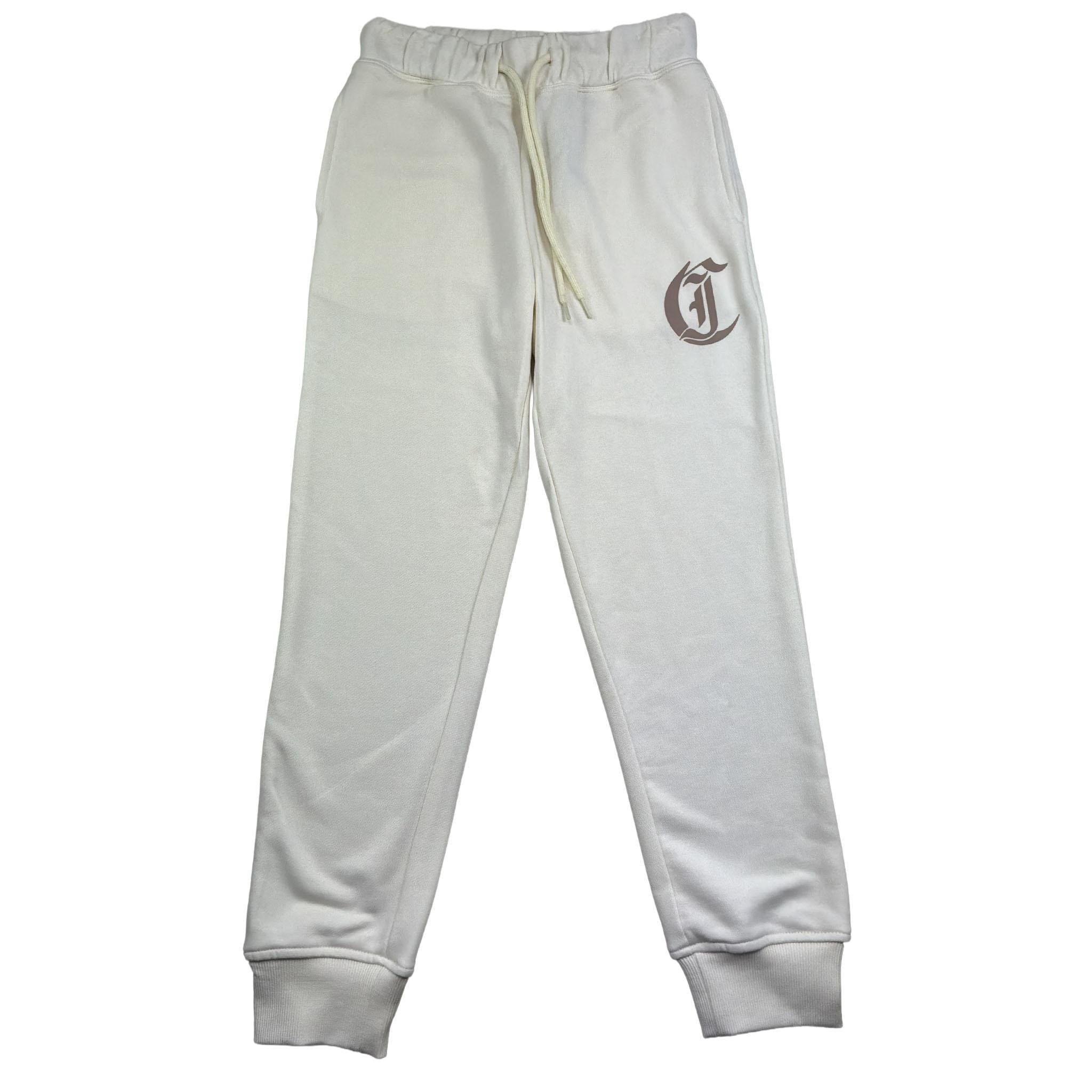 Just Cavalli Pantalone Tuta Tinta Unita con Logo per Bambina JBP26027PA PANNA JUST CAVALLI 