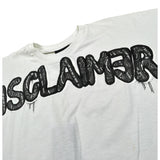 Disclaimer T-Shirt Girocollo tinta unita con Stampa Bianco per Bambino 23EDK53820 BIANCO DISCLAIMER 