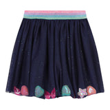 BillIEBLUSH gonna tinta unita in tulle Blu per Bambina U20417 BLU BillIEBLUSH 