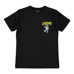 Disclaimer T-Shirt Girocollo Tinta Unita con Stampa per Bambino 25EDK58434X NERO DISCLAIMER 