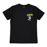 Disclaimer T-Shirt Girocollo Tinta Unita con Stampa per Bambino 25EDK58434X NERO DISCLAIMER 