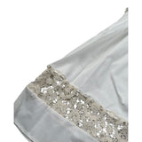 Nanan Abito Mezza Manica Tinta Unita con Ricami per Bambina E2352236B PANNA NANAN 