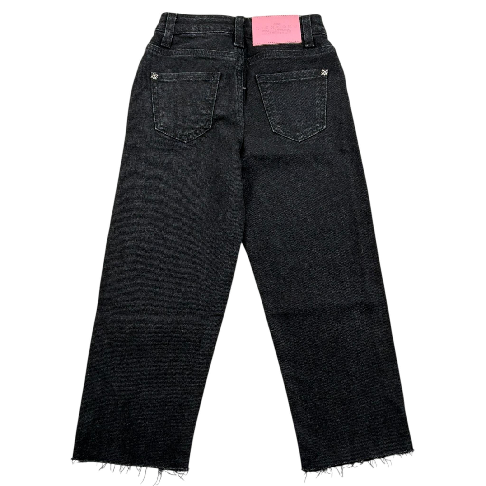 John Richmond Jeans Tinta Unita con Brillantini per Bambina RGA24015JE NERO JOHN RICHMOND 