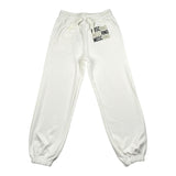 Moschino Pantalone Tuta Tinta Unita con Logo per Bambino HMP07C BIANCO MOSCHINO 