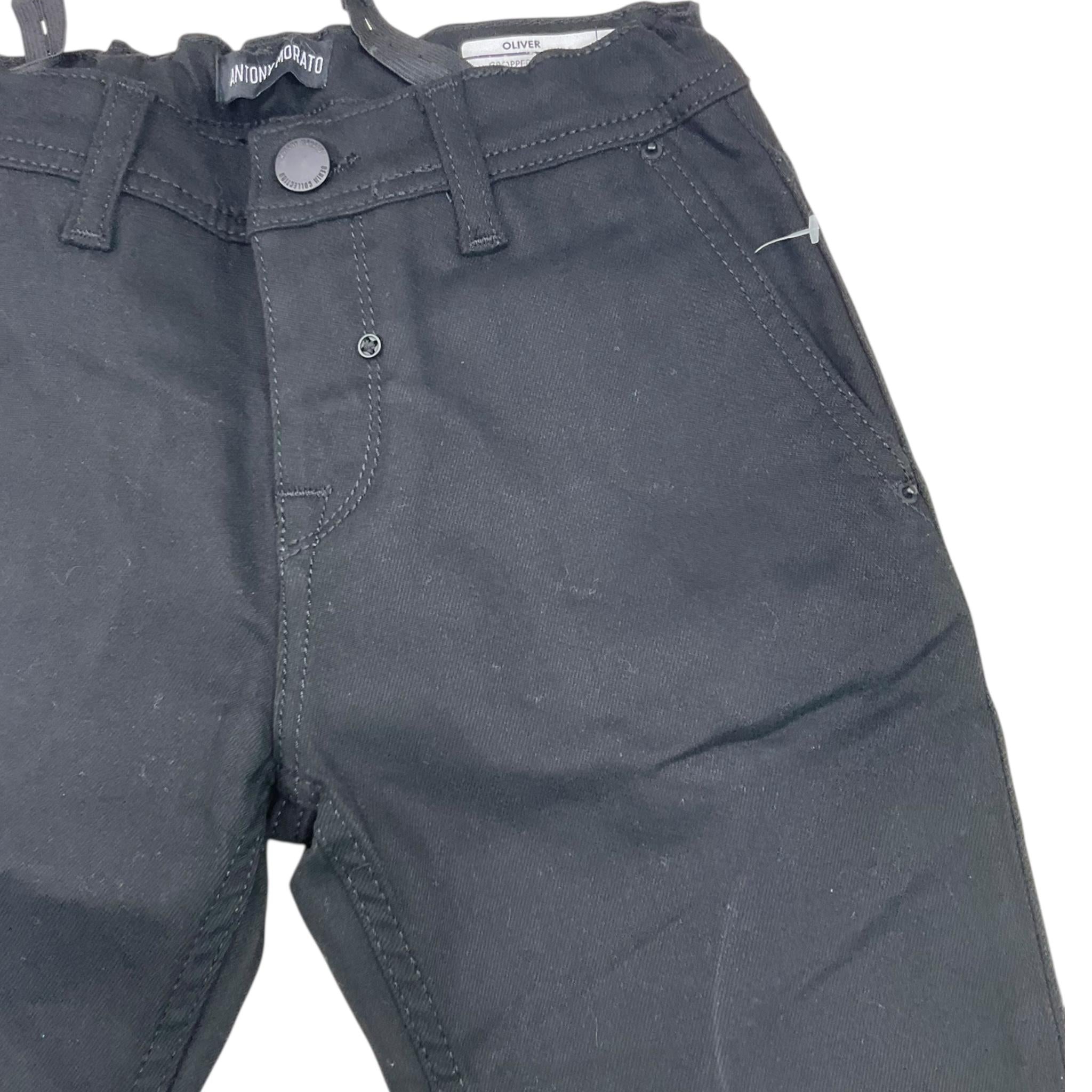 ANTONY MORATO pantalone tinta unita con girovita regolabile Nero per Bambino TR00210 NERO ANTONY MORATO 