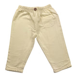 YATSI BABY completo 2pz camicia-pantalone tinta unita con elastico in vita Panna per Neonata 24441520 PANNA YATSI BABY 