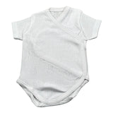 Calamaro Body Tinta Unita Traforato per Neonata OEOE BIANCO CALAMARO 