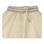 Dnj Pantalone Tinta Unita con Elastico In Vita In Contrasto per Bambino PFD5102J PANNA DNJ 