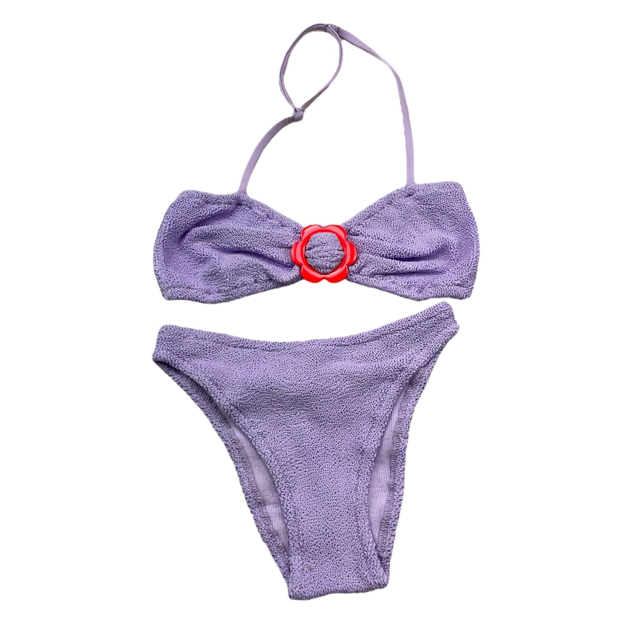 Saint Barth Costume 2 Pezzi Tinta Unita per Bambina KHLOE LILLA SAINT BARTH 