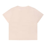 Stella Mccartney T-Shirt Girocollo Tinta Unita con Stampa per Neonata TW8051 ROSA STELLA McCARTNEY 