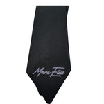 Marc Ellis Cravatta Tinta Unita con Logo per Bambina JMJAC01178X NERO MARC ELLIS 