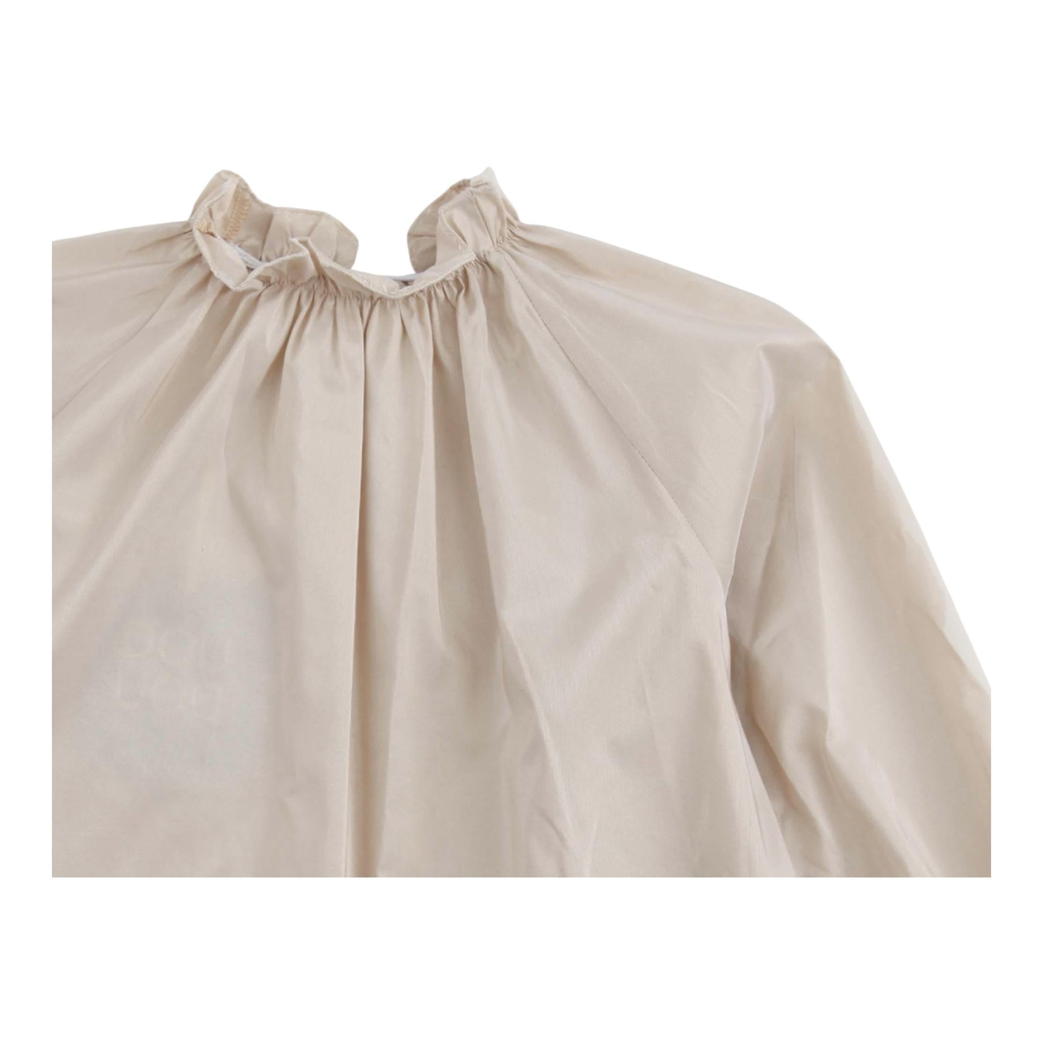 DOU DOU camicia manica lunga tinta unita Beige per Bambina DV5A50X BEIGE DOU DOU 